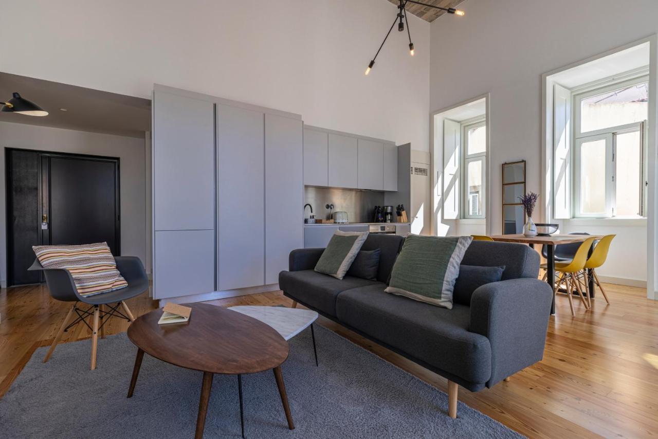 Glamorous 3Bdr Apartment In City Center By Lovelystay Lissabon Exterior foto